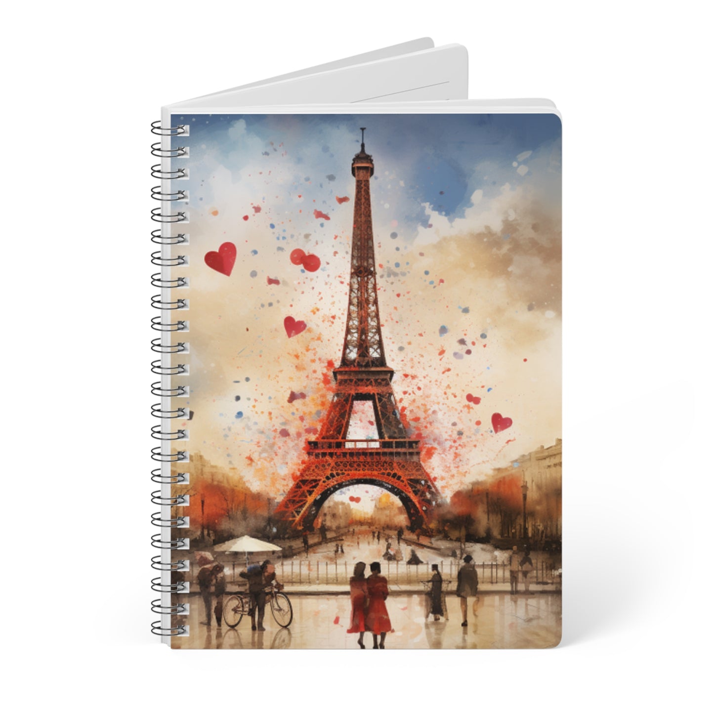 Eiffel Tower Dreams Notebook