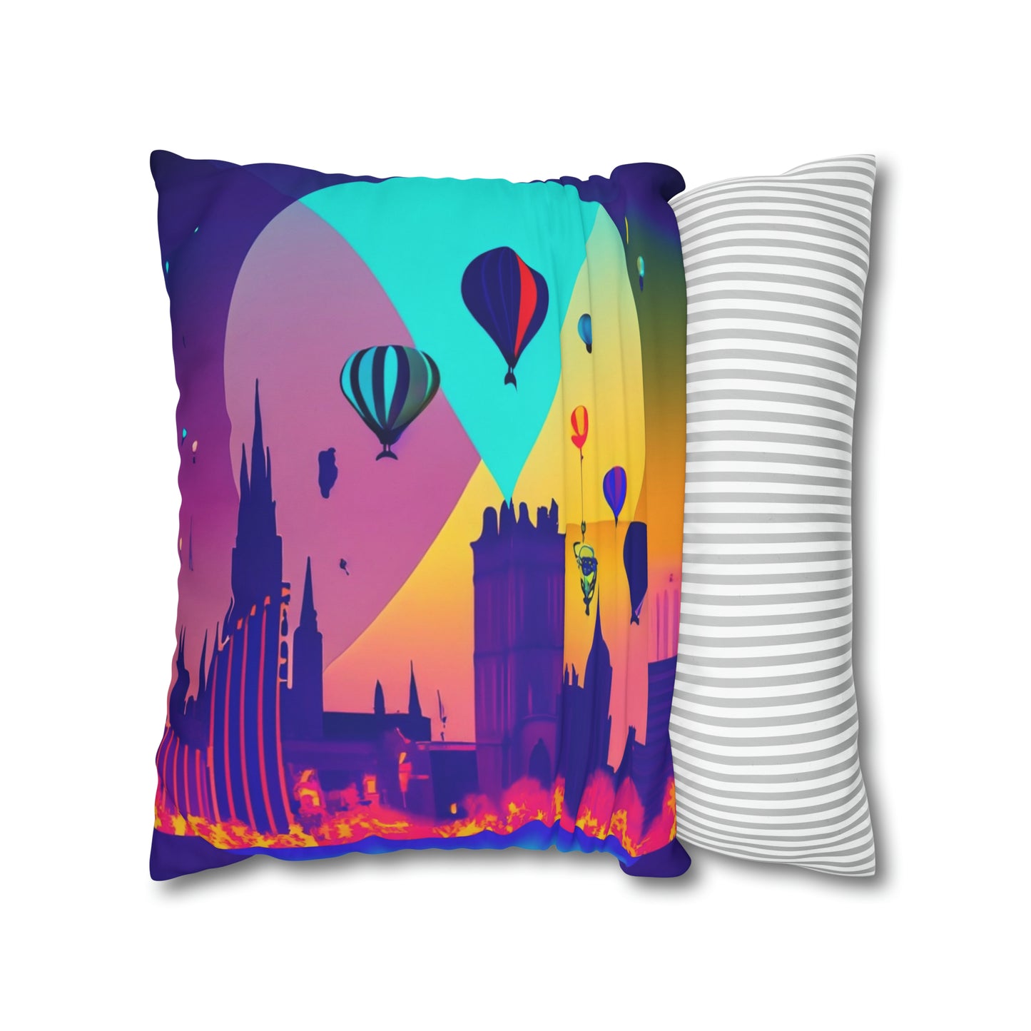 Bristol City Neon Pillowcase