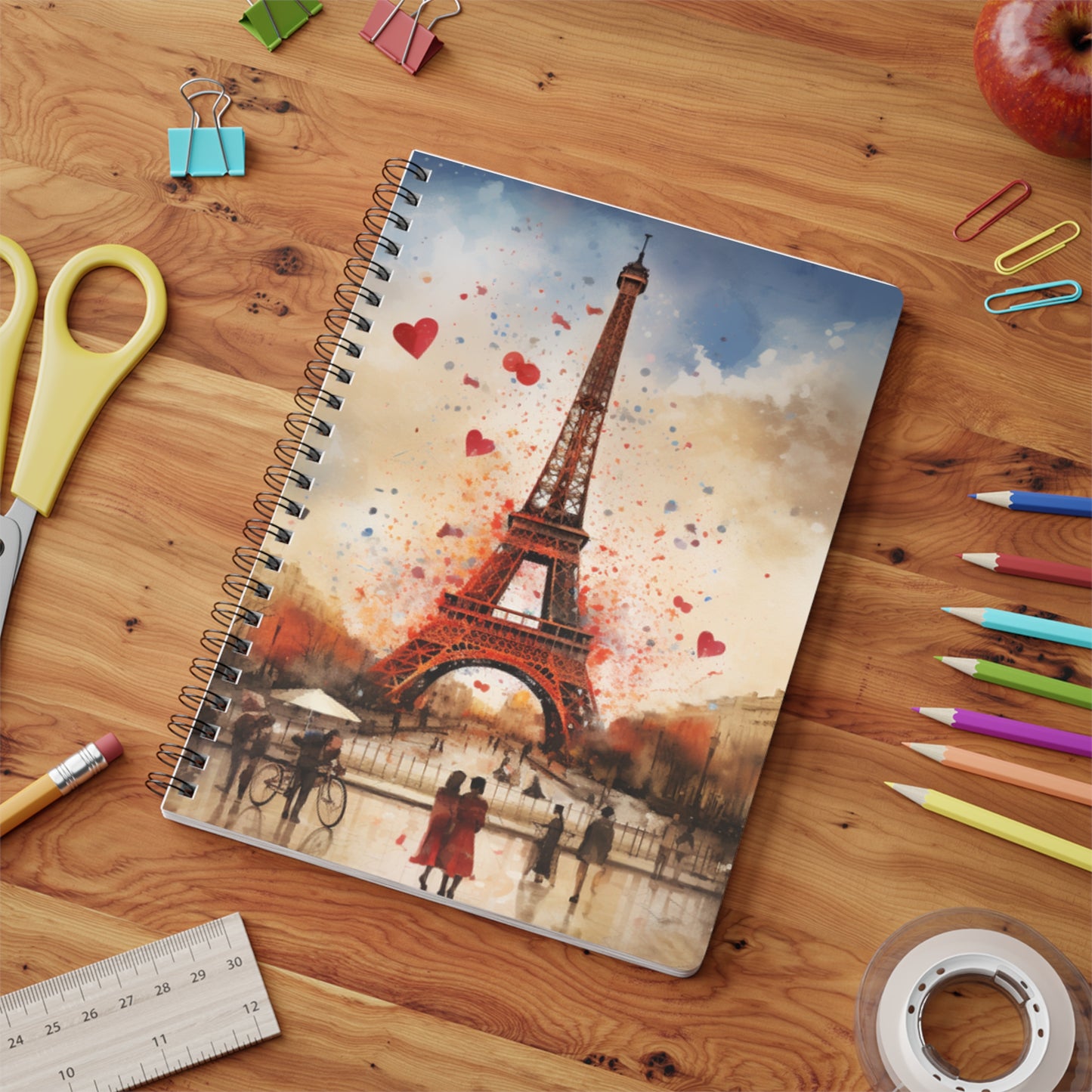 Eiffel Tower Dreams Notebook