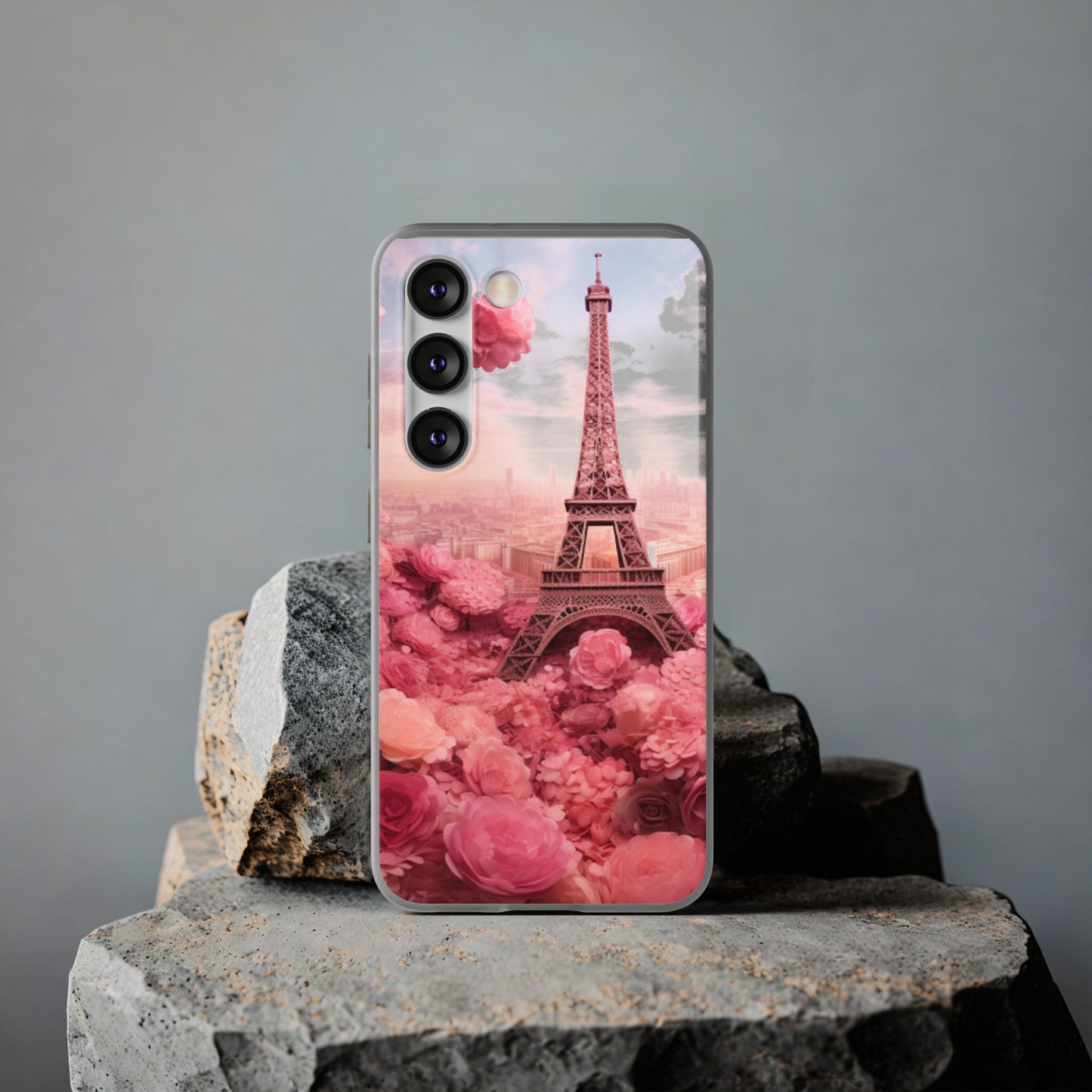 Paris Flower Phone Case - iPhone & Samsung