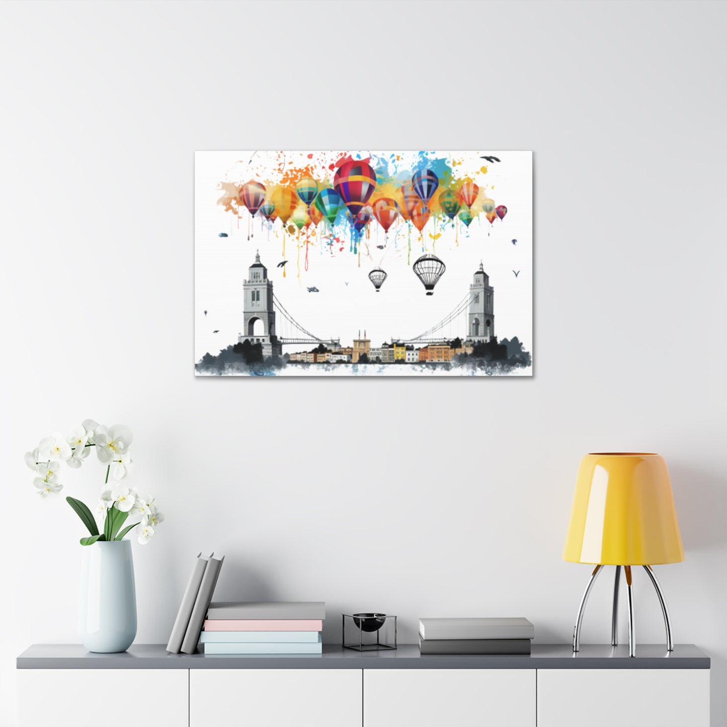 Bristol Suspension Bridge Skyline Canvas