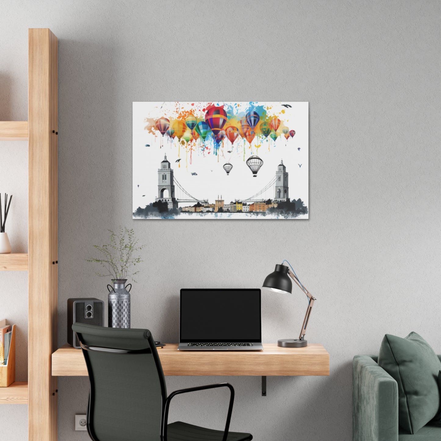 Bristol Suspension Bridge Skyline Canvas