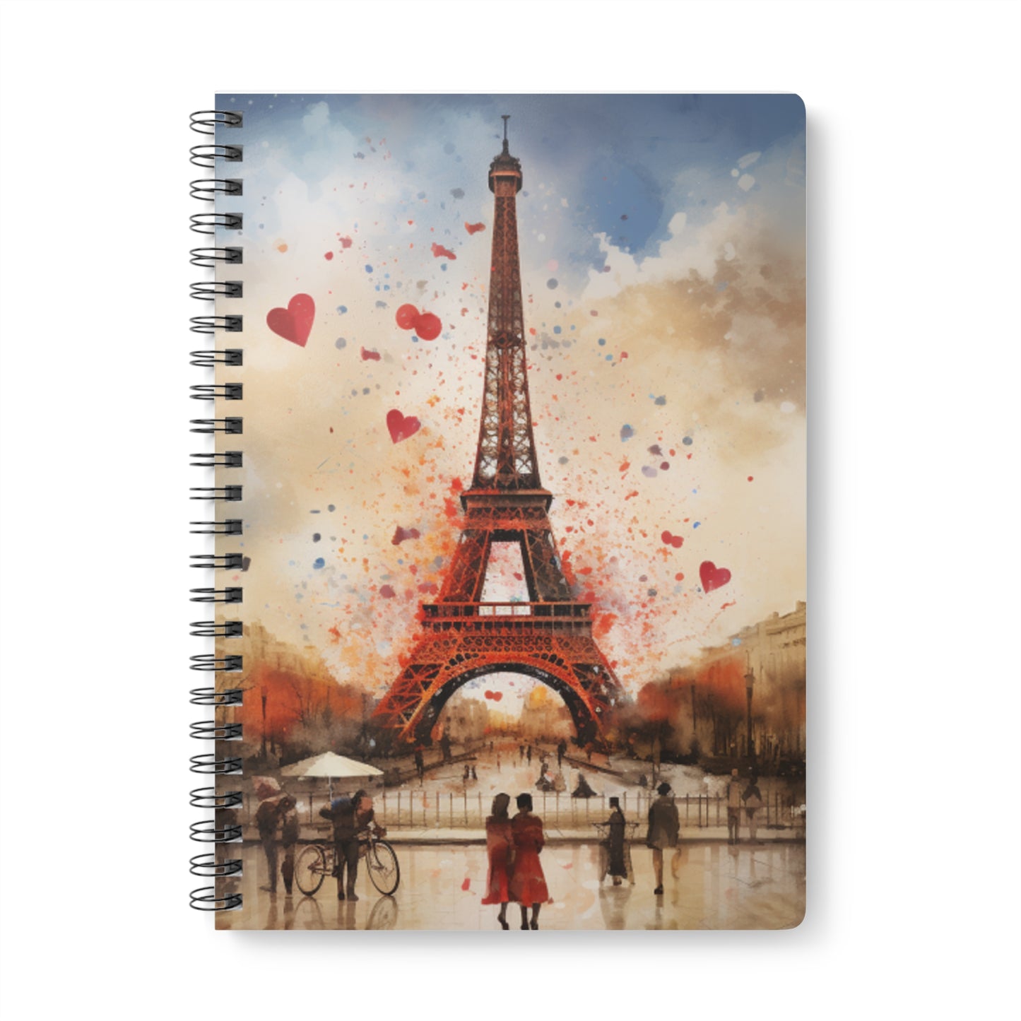 Eiffel Tower Dreams Notebook