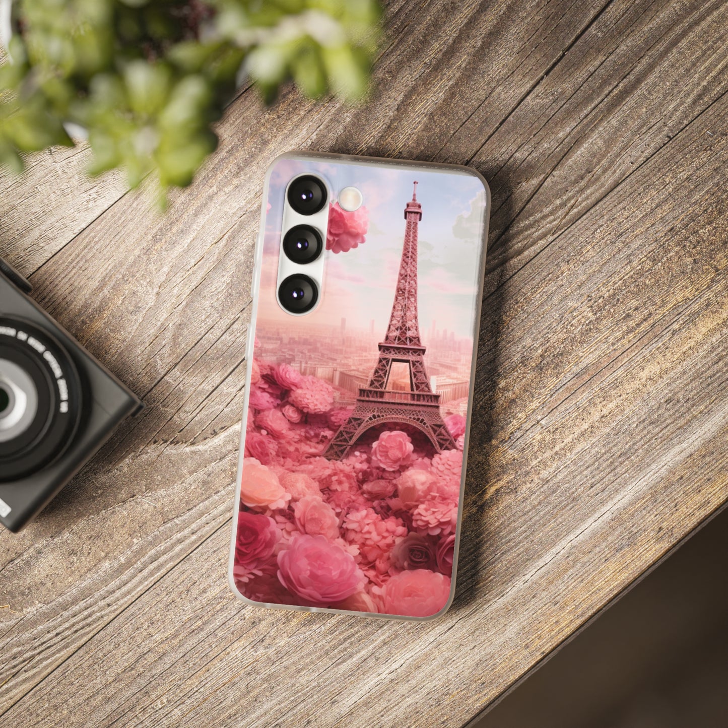 Paris Flower Phone Case - iPhone & Samsung