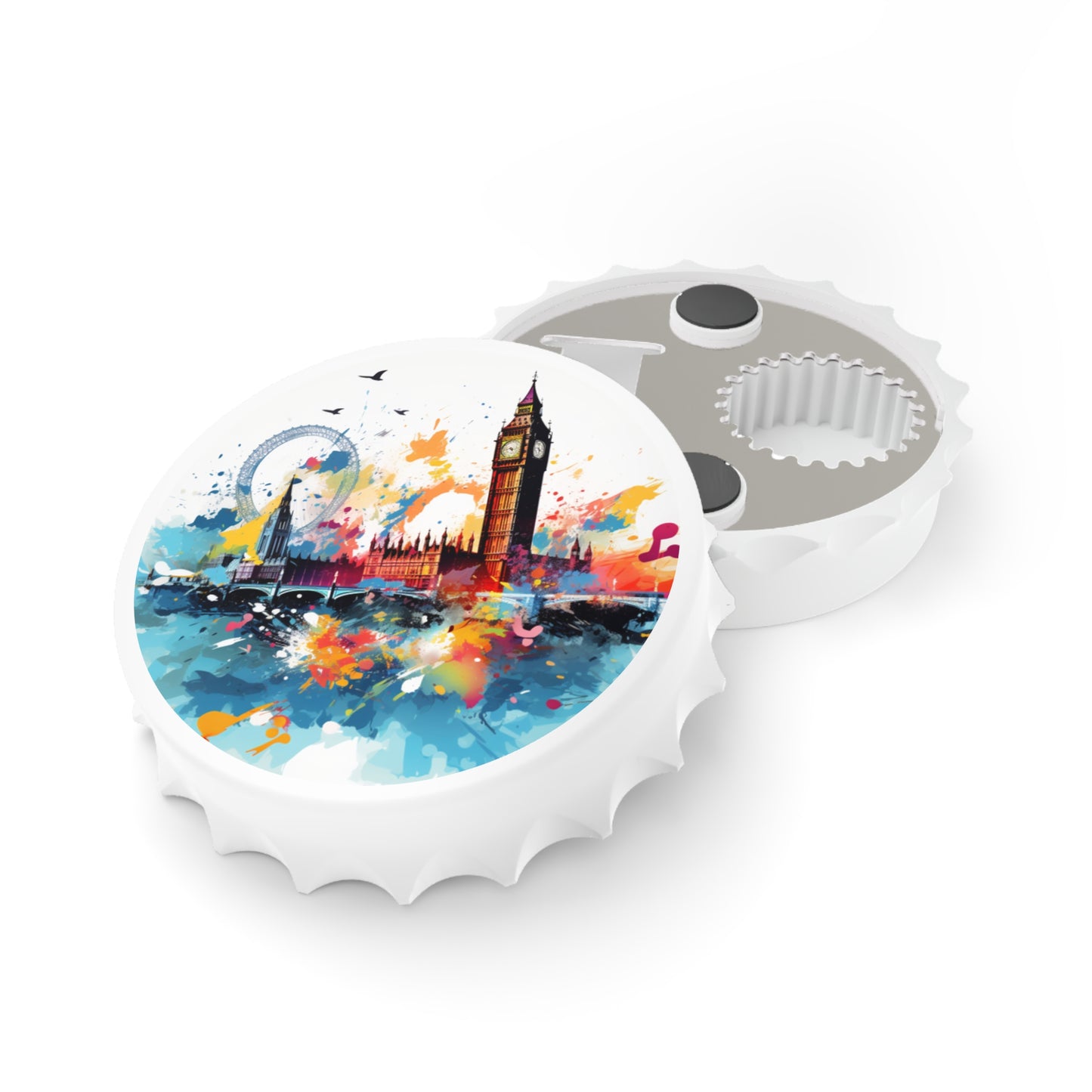 London Skyline Splendor Bottle Opener